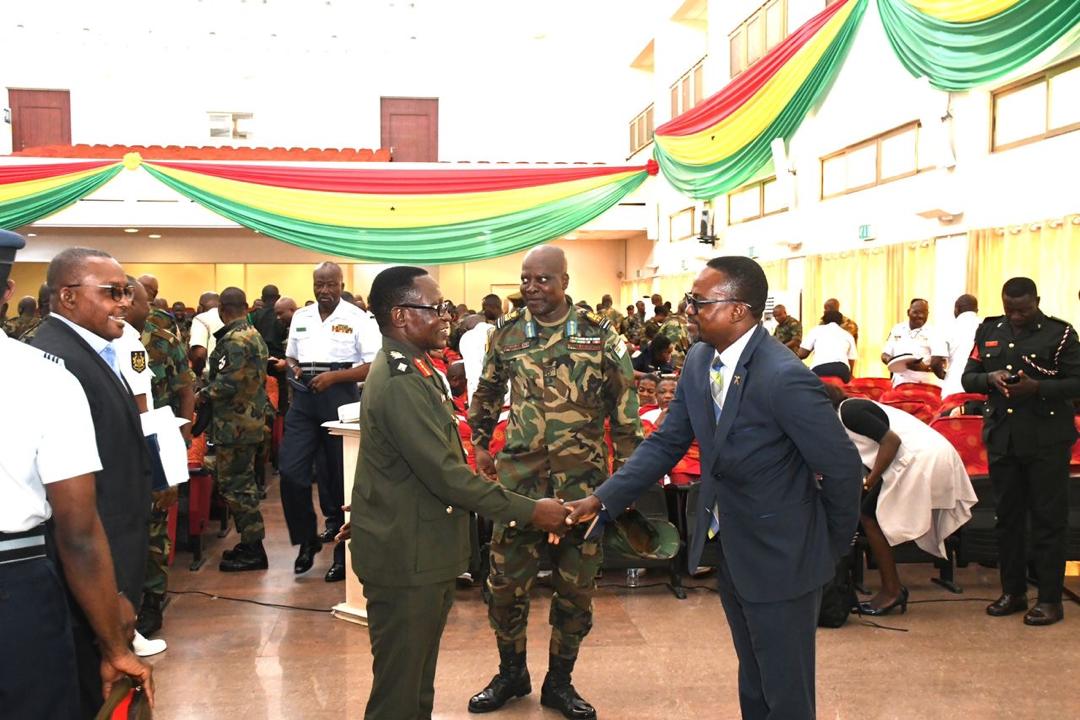 Summit leaders, uniformed professionals and participants connecting